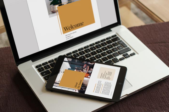 InDesign Template for Welcome Book
