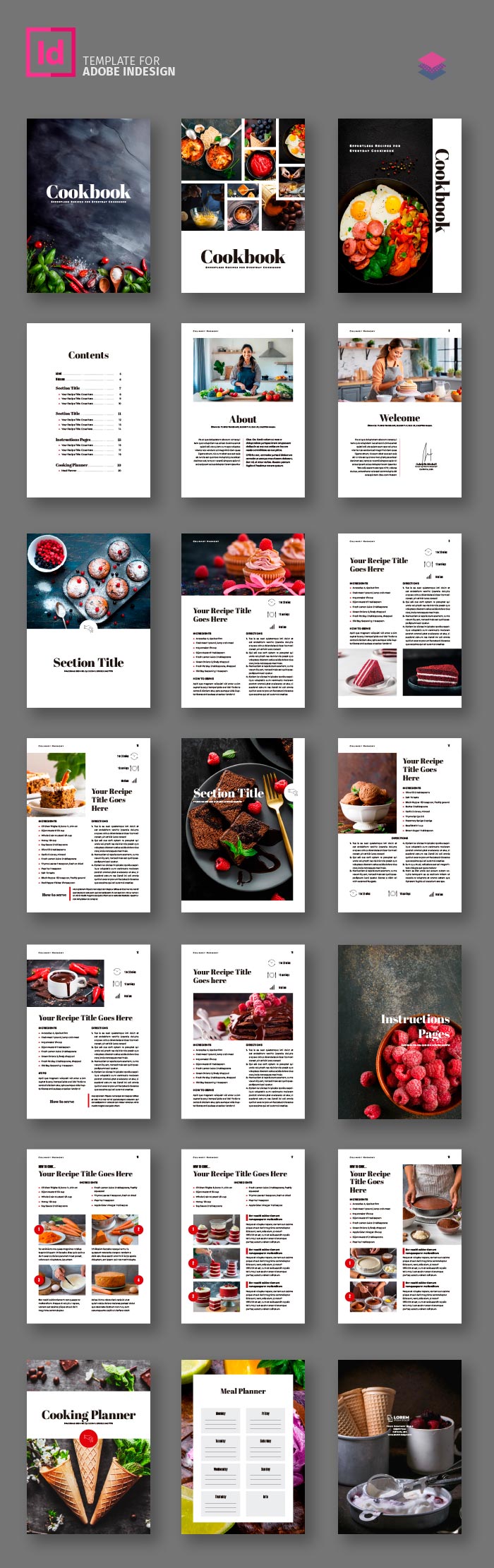 Template for Cookbook / Recipe