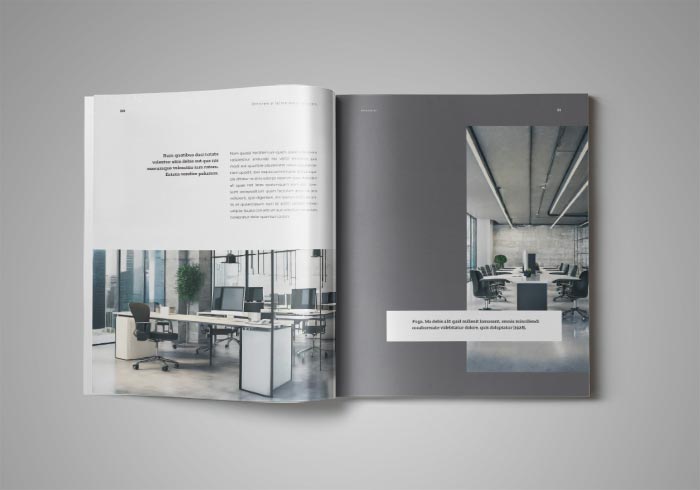 Coffee Table Book Template for InDesign