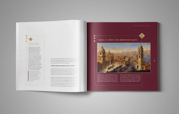 Editorial Template for Visual Book