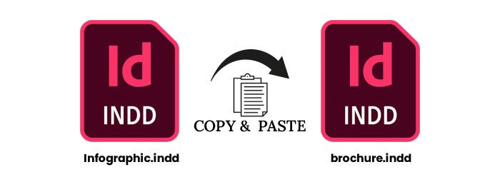 Copy and paste  Infographic elements for InDesign