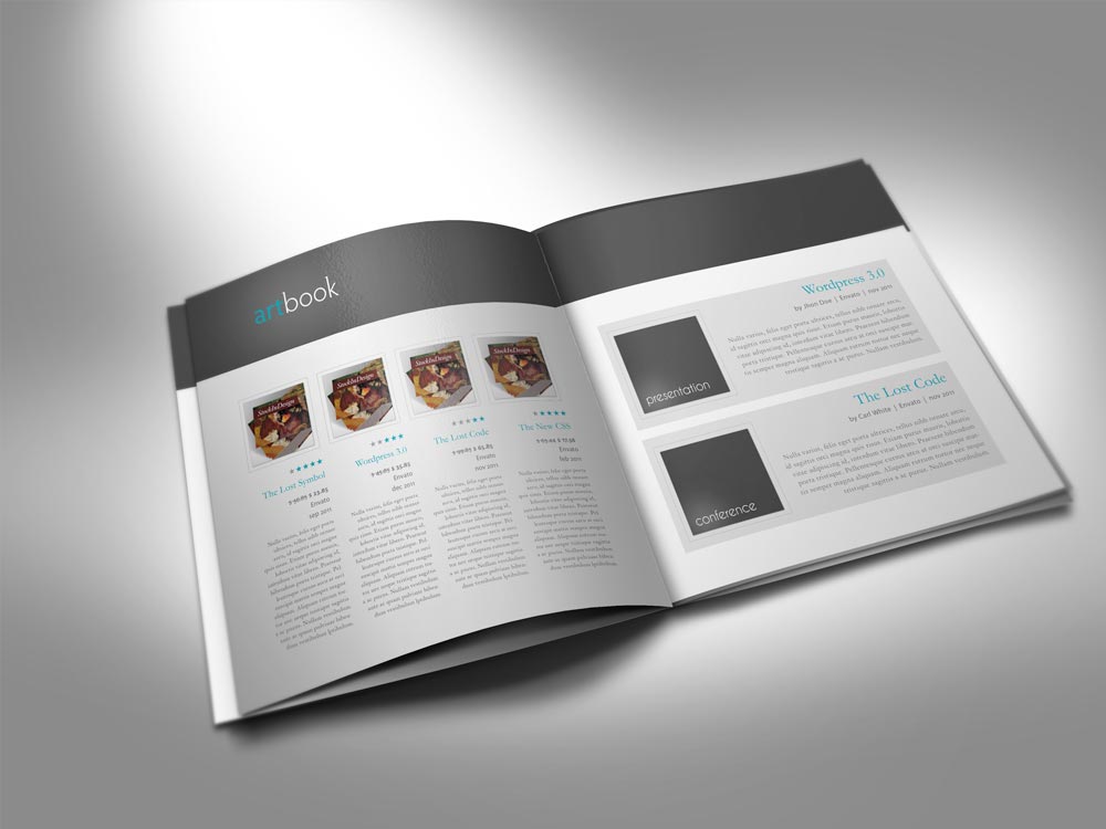 Download Catalog Template: ArtBook | StockInDesign