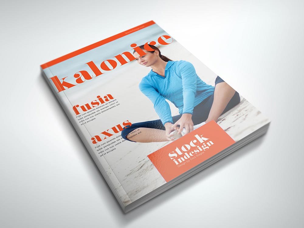 Verwonderlijk FREE InDesign PRO Magazine Template: Kalonice MQ-61