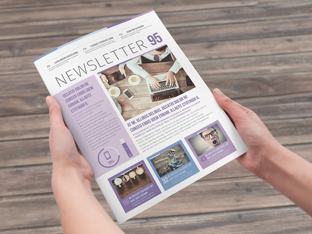 Multipurpose Newsletter Template Stockindesign