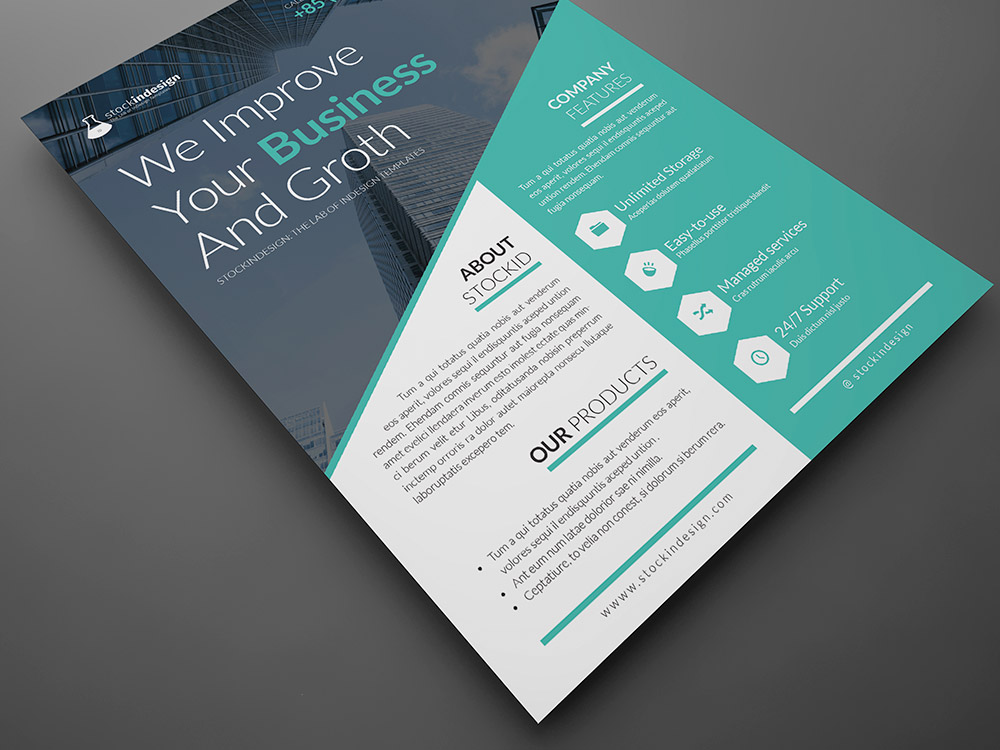 corporate flyer designer for business