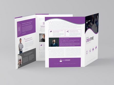 Bifold Brochure Corporate – StockInDesign