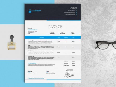 Elegant Invoice Template