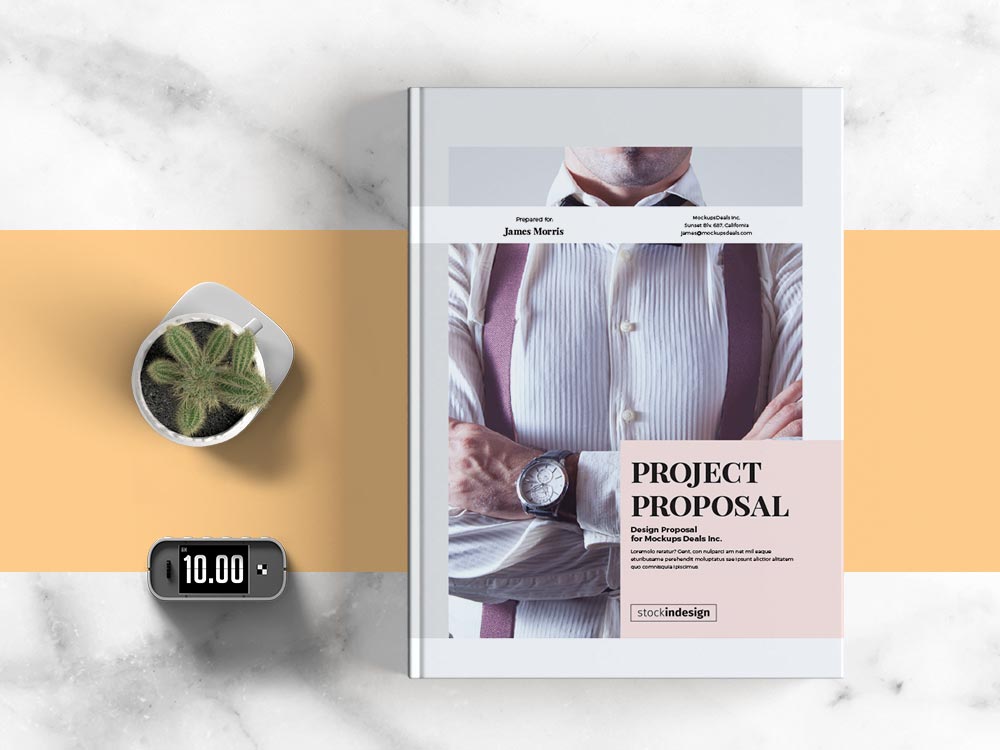 Project Proposal Template | Adobe InDesign Templates