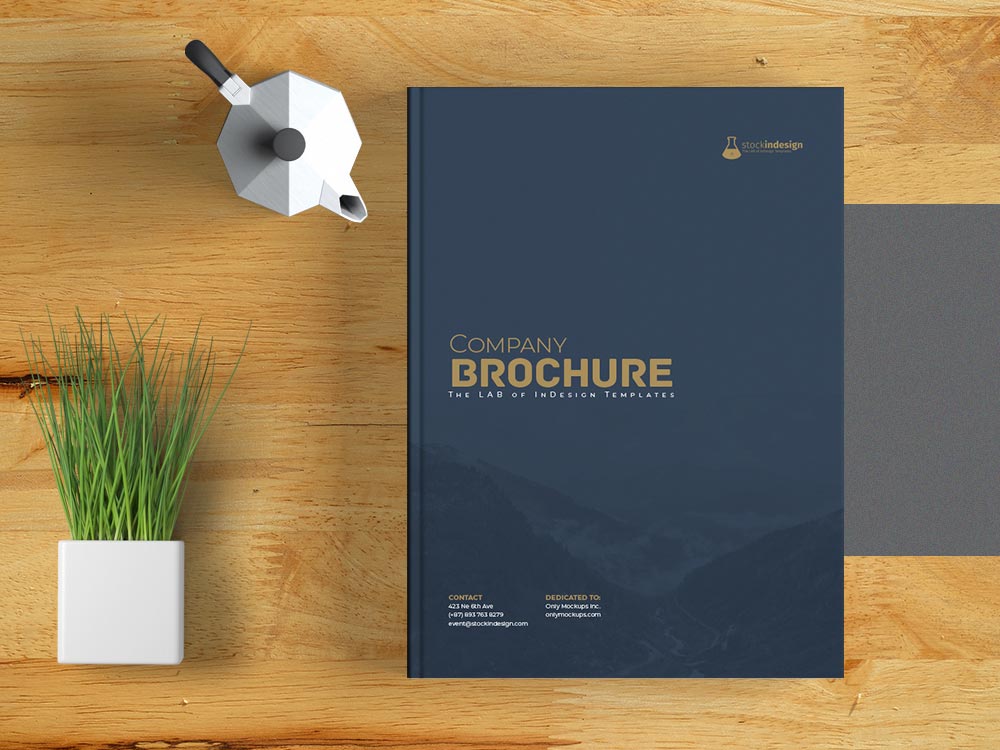 Corporate Brochure Template for InDesign