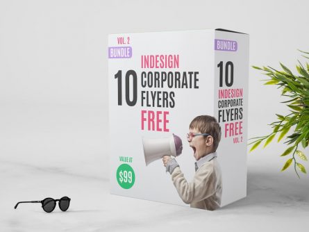 10 FREE InDesign Flyer Templates | Bundle Vol 2