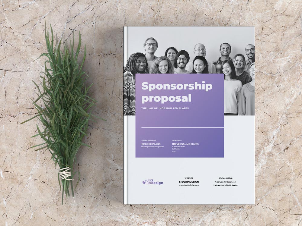 Sponsorship Proposal Template for InDesign