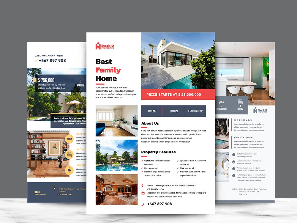 Real Estate Flyer Template