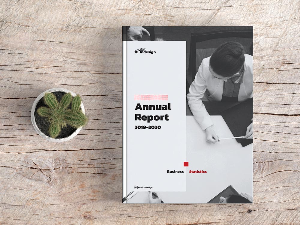 annual report inside pages