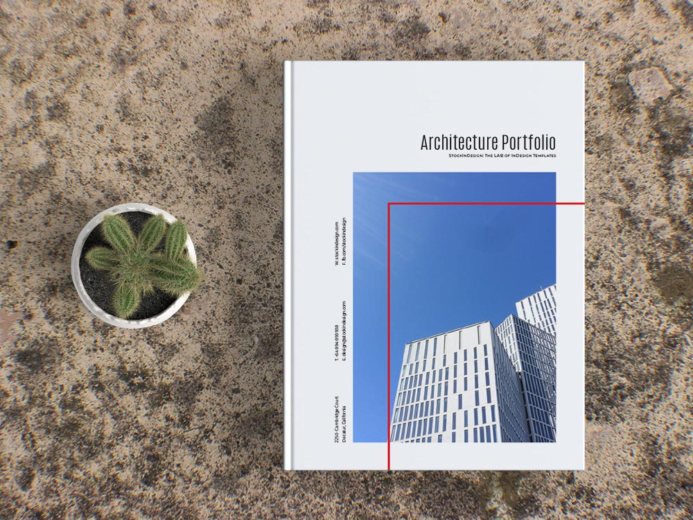 Architecture Portfolio Template For individual architects and interior designers