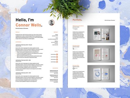 Free Resume Template for Designers