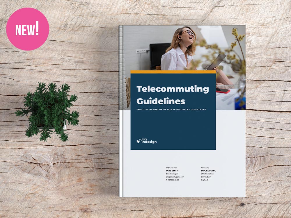 Telecommuting Guidelines Template for Adobe InDesign