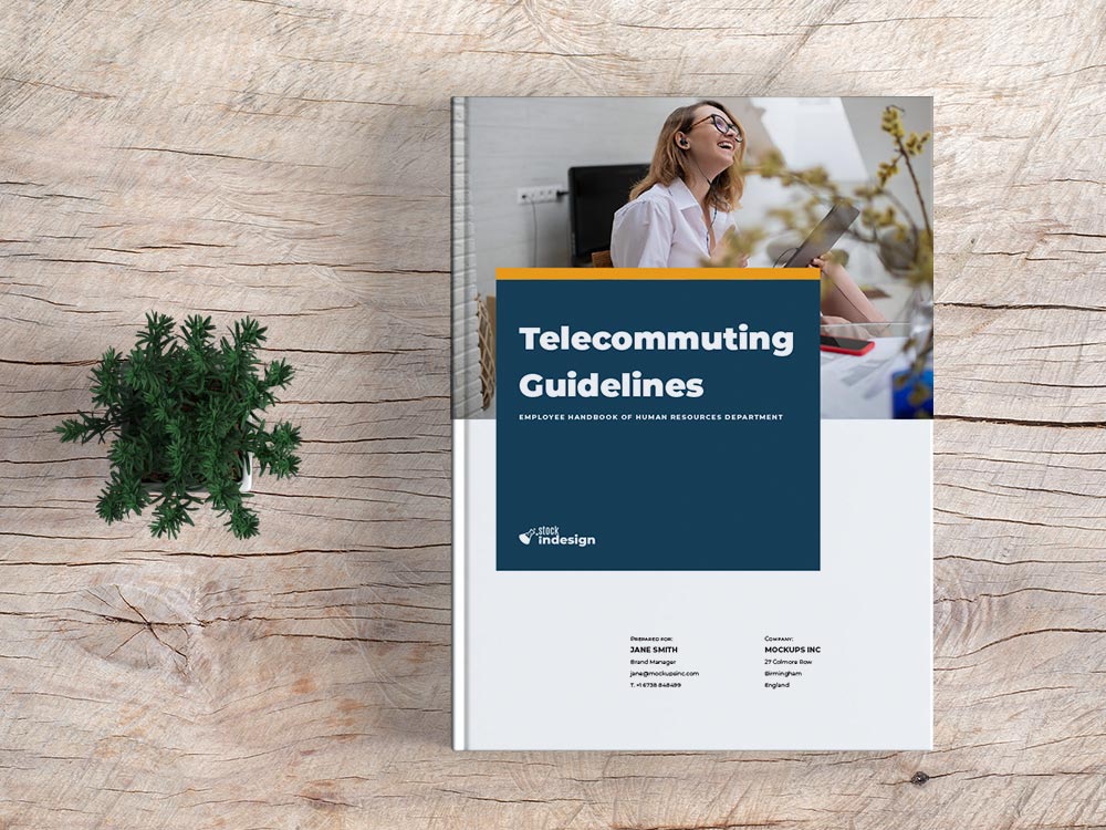 Telecommuting Guidelines Template for Adobe InDesign