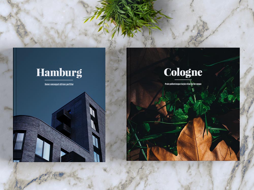 Coffee Table Book Template - StockInDesign