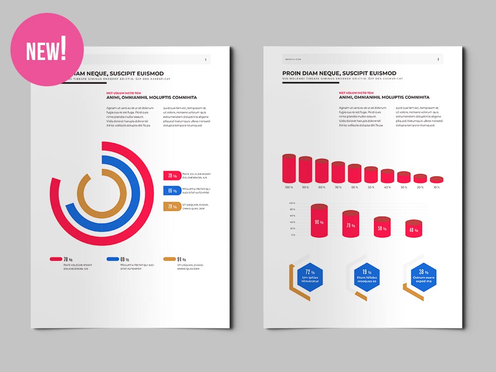 Free Infographic Templates for InDesign